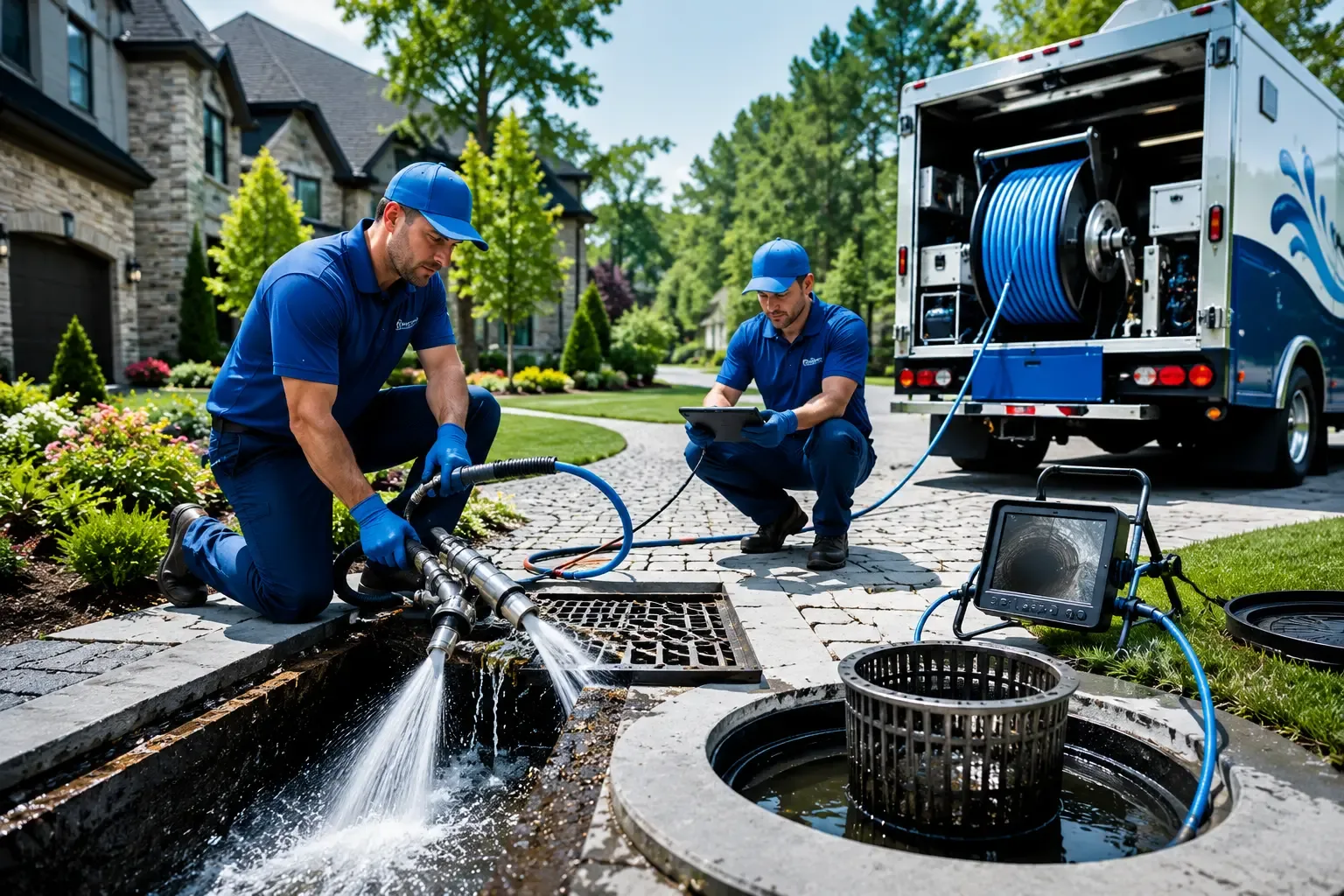 Local outdoor drain cleaning professionals in Flatwoods, WV