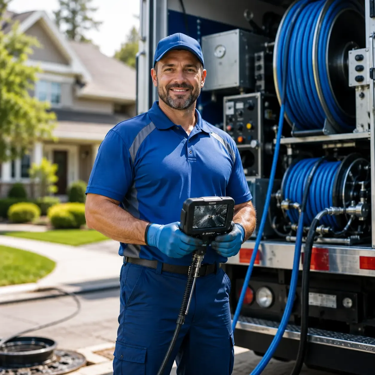 Local outdoor drain cleaning specialists in Flatwoods, WV